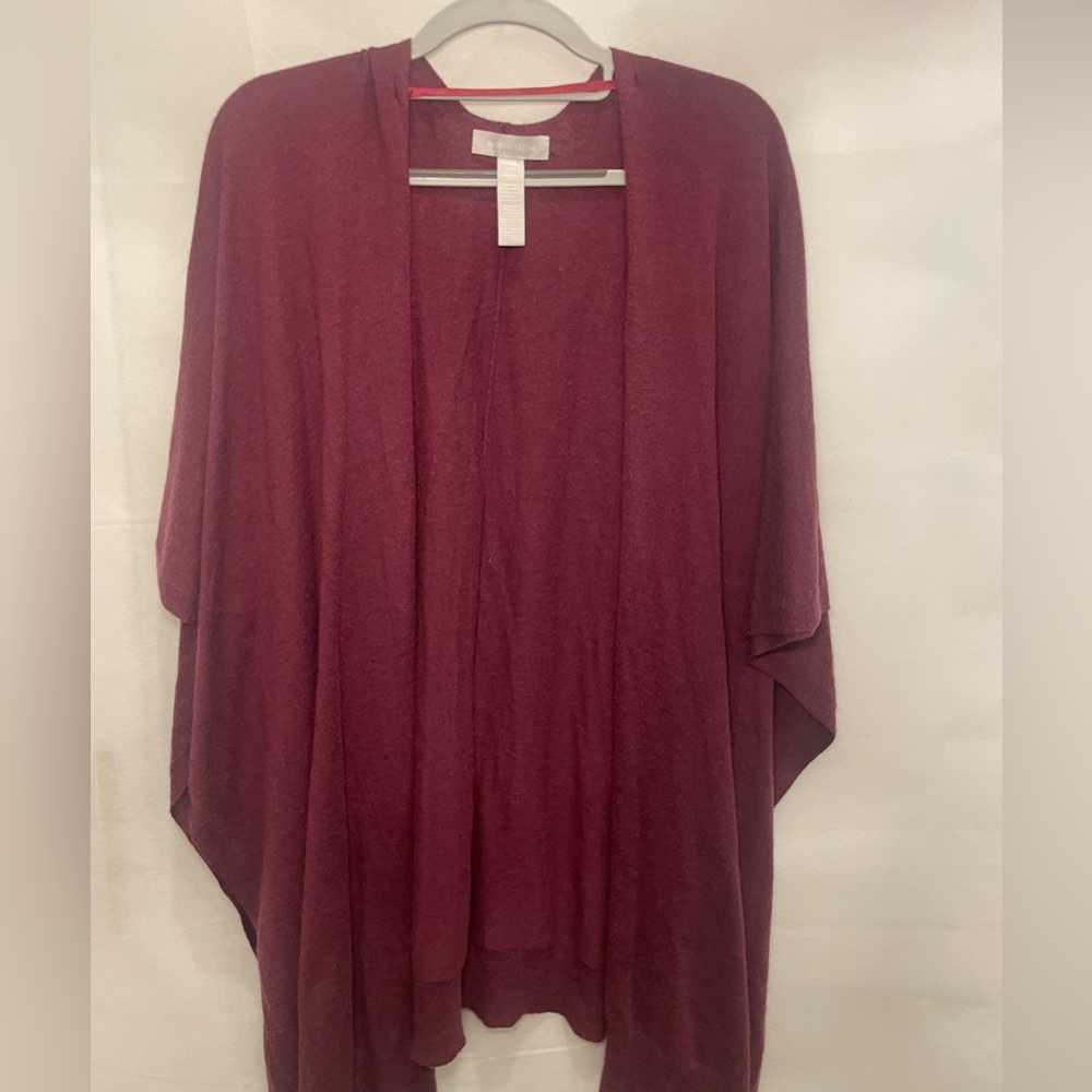 Nordstrom wine colored wrap.